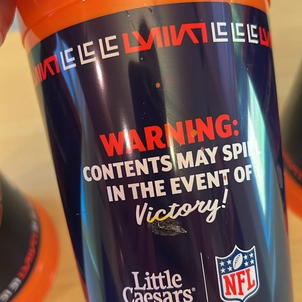 NFL Super Bowl LVIII 2024 Anniversary Souvenir Cup